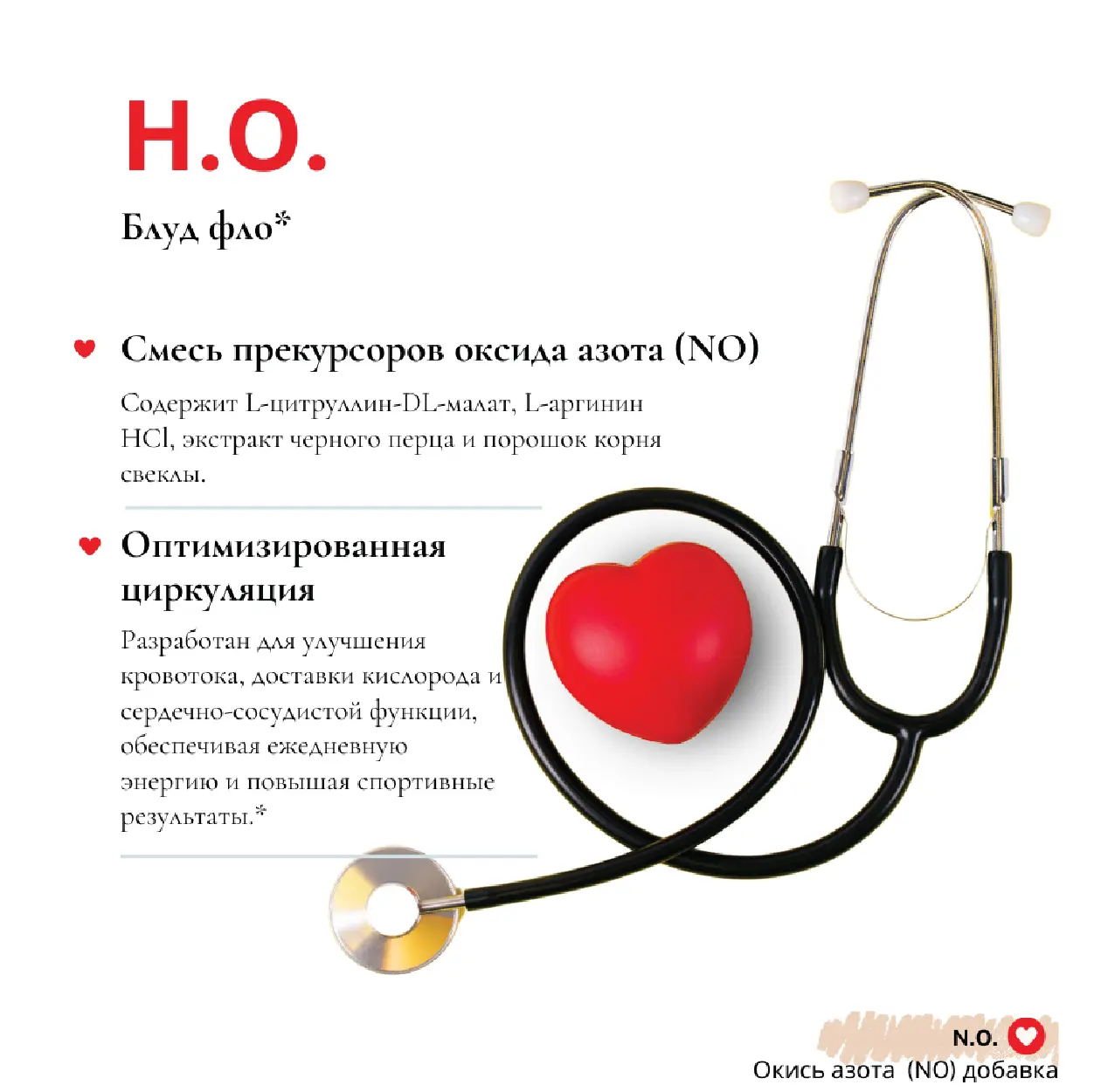N.О. ПОДДЕРЖКА КРОВОТОКА