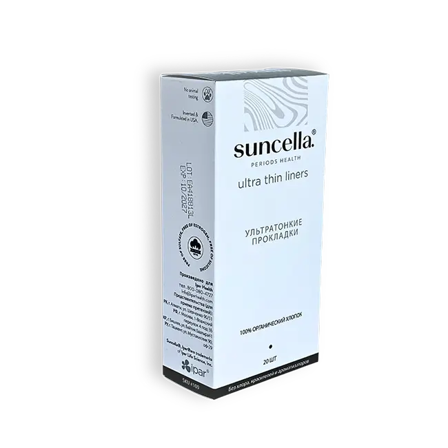 Suncella® Ультратонкие ежедневные прокладки ( лайнеры)